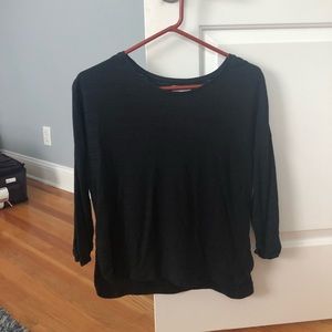 Madewell Black Long Sleeve Tee